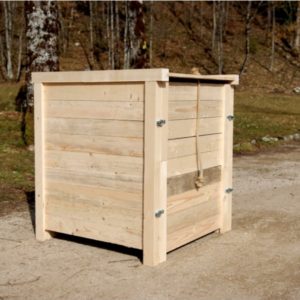 Composteur en bois